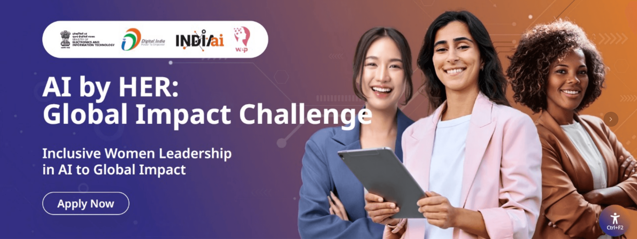 AI by HER: Global Impact Challenge - Inclusive Women Leadership in AI to Global Impact